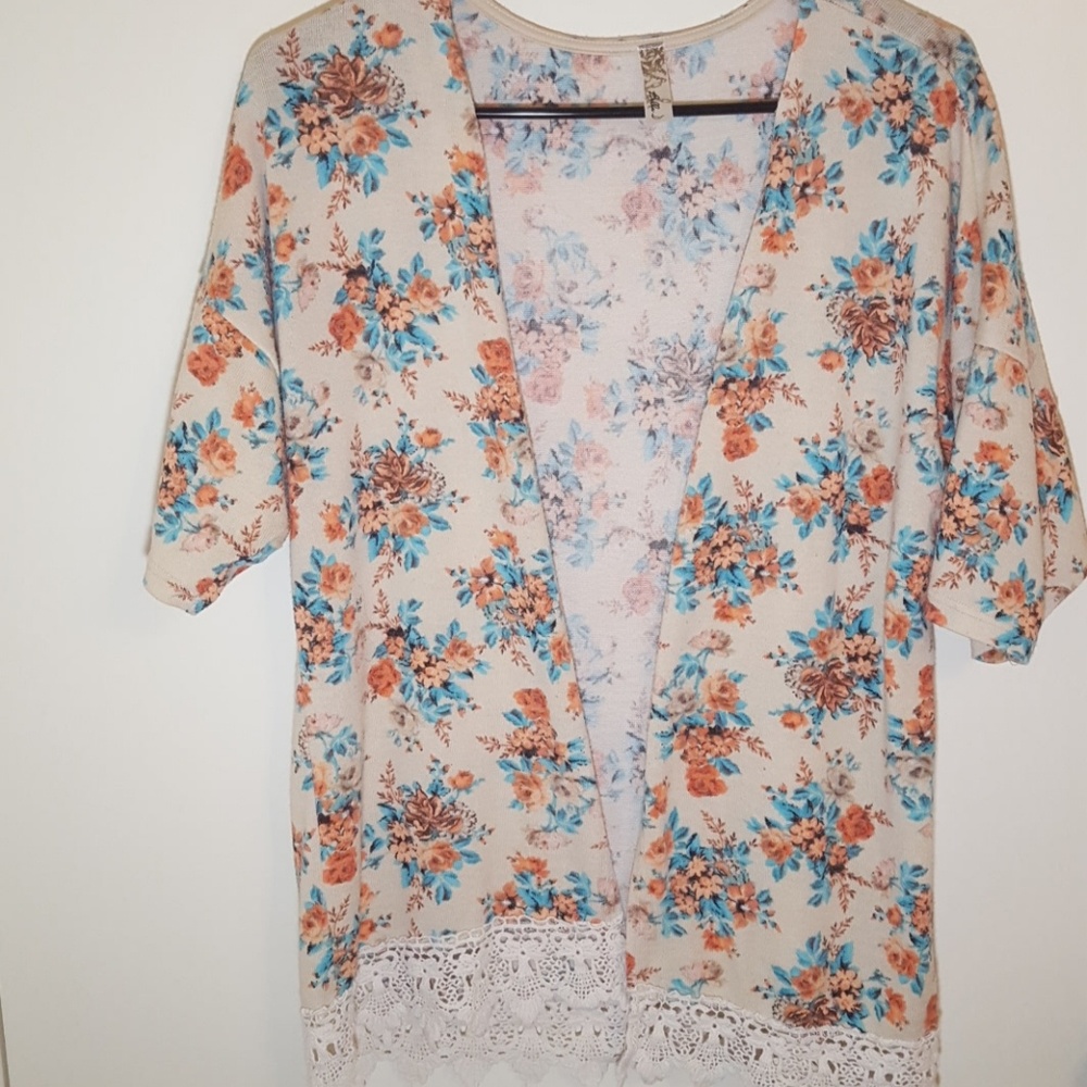 Floral kimono